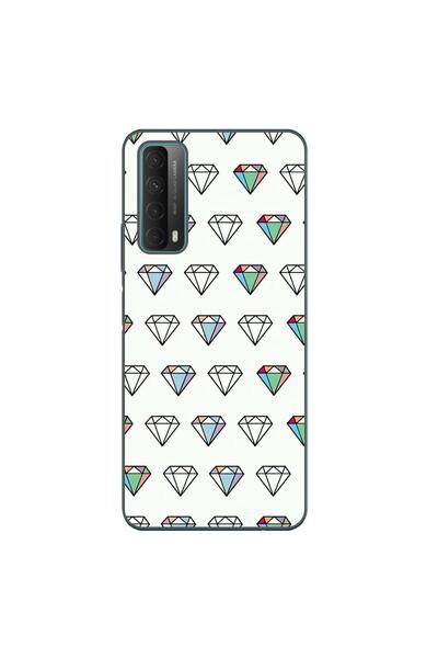OEM Husa compatibila cu Huawei P Smart 2021 Silicon Gel Tpu Model Diamonds Pa...