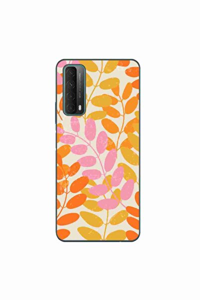 OEM Husa compatibila cu Huawei P Smart 2021 Silicon Gel Tpu Model Summer Leaves