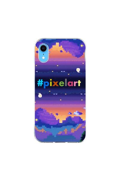 OEM Θήκη συμβατή με Apple iPhone XR από σιλικόνη gel TPU με σχέδιο Πίξελ Αρτ ...
