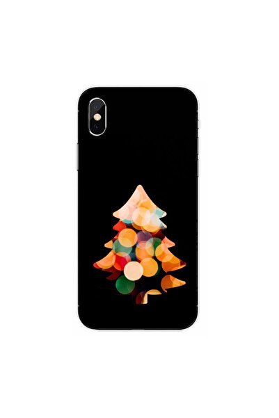 OEM Husa compatibila cu Apple iPhone XS Max Silicon Gel Tpu Model Craciun Bra...