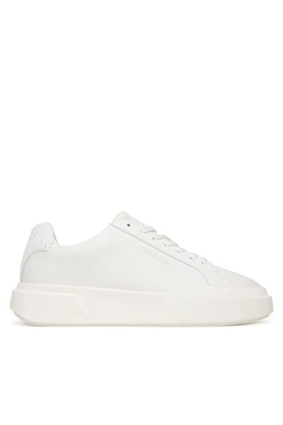 Calvin Klein BEYAZ KADIN SNEAKER CHUNKY CUPSOLE LACEUP