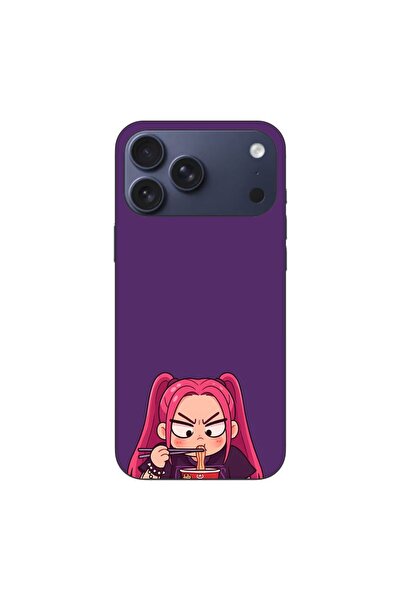 OEM Husa compatibila cu Apple iPhone 17 Pro Max Silicon Model KPop Demon Hunt...