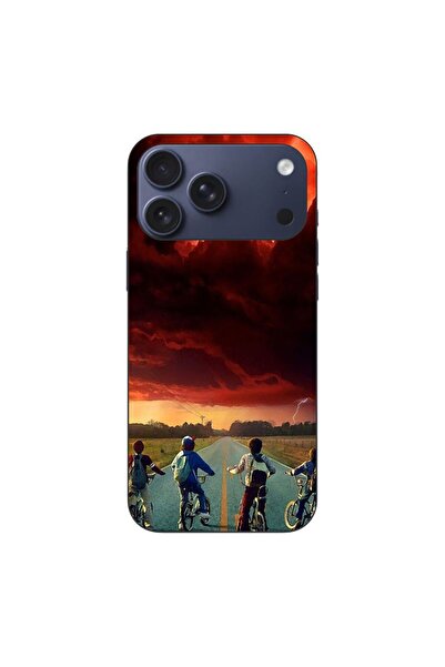 OEM Husa compatibila cu Apple iPhone 17 Pro Max Silicon Gel Tpu Model Strange...