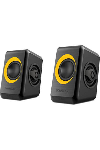 Sonic Gear Quatro 2 2.0 Ηχεία 6W Πορτοκαλί