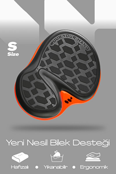 Wuub Turuncu Mouse Ergonomik Bilek Desteği Small