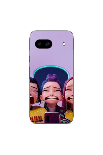 OEM Case compatible with Google Pixel 8A Silicon Gel Tpu Model KPop Demon Hun...