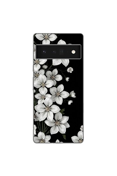 OEM Husa compatibila cu Google Pixel 6 Pro Silicon Gel Tpu Model Pure White F...