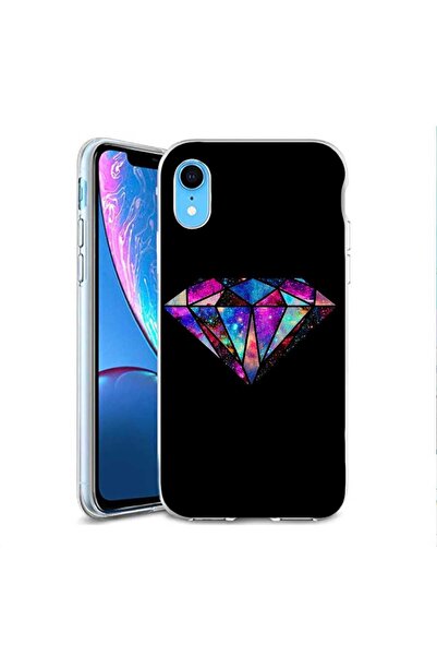 OEM Husa compatibila cu Apple iPhone XR Silicon Gel Tpu Model Diamond Black