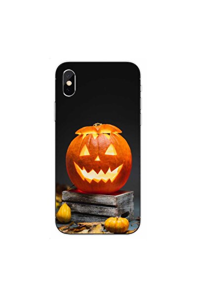 OEM Husa compatibila cu Apple iPhone XS Max Silicon Gel Tpu Model Halloween D...