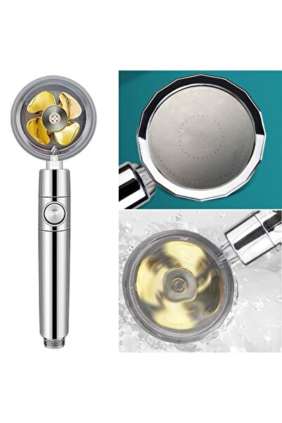 Roichil ®   360 Degree Rotating Turbo Fan Cooling Design Shower Head with Sta...