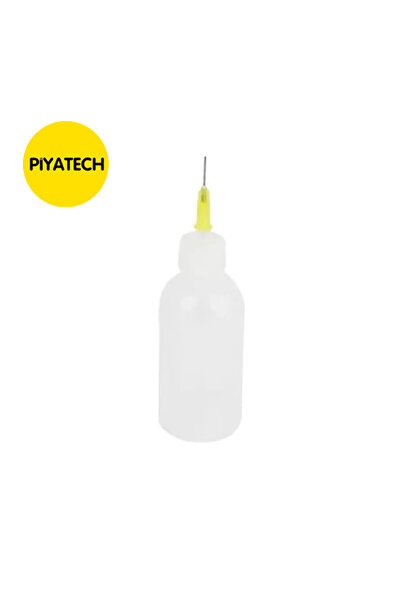 PİYATECH Uçlu Plastik Alkol ve Tiner Şişesi – Hassas Sıvı Dozajlama ve Tamir ...