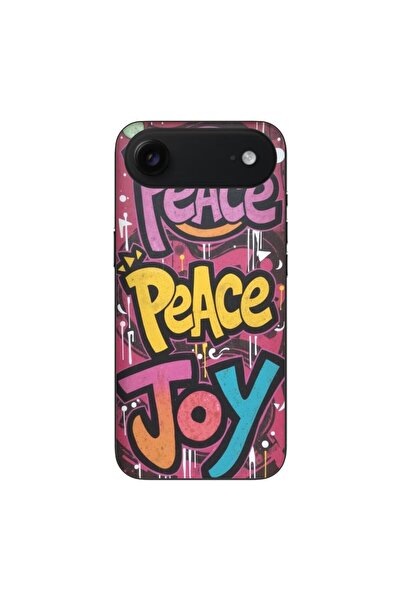 OEM Husa compatibila cu Apple iPhone Air Silicon Gel Tpu Model Peace and Joy ...