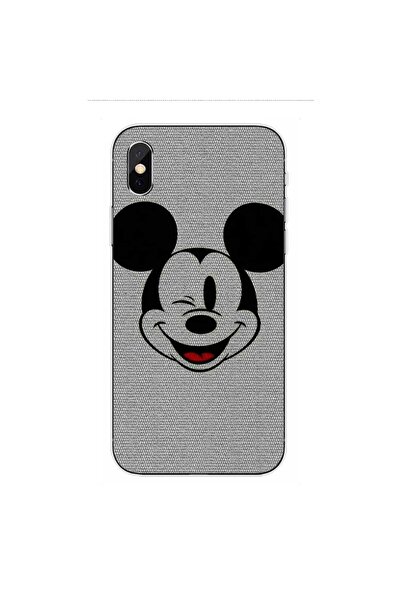 OEM Husa compatibila cu Apple iPhone XS Max Silicon Gel Tpu Model Mickey