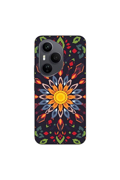 OEM Husa compatibila cu Honor 400 Pro Silicon Gel Tpu Model Pixel Art Sun Mis...