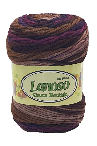 Lanoso Cazz Batik El Örgü İpliği - 713 Batik -