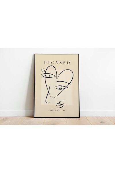 Pegziz Minimalistička umetnička Picasso zidna dekoracija