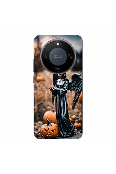 OEM Husa compatibila cu Honor Magic8 Lite Silicon Gel Tpu Model Halloween Dov...