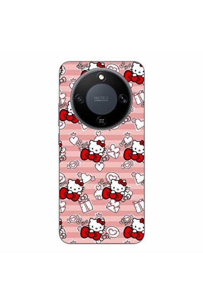 OEM Husa compatibila cu Honor Magic8 Lite Silicon Gel Tpu Model Hello Kitty R...