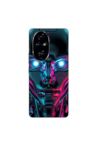 OEM Husa compatibila cu Honor 200 Pro Silicon Gel Tpu Model Chrome Humanoid