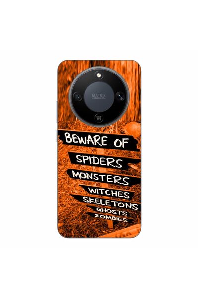 OEM Husa compatibila cu Honor Magic8 Lite Silicon Gel Tpu Model Halloween Bew...