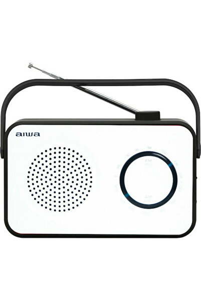 Aiwa R-190BW Φορητό Ραδιόφωνο Ηλεκτρικό / Μπαταρίας Λευκό