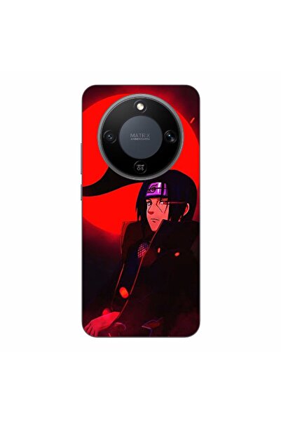 OEM Θήκη συμβατή με Honor Magic8 Lite Σιλικόνης TPU με σχέδιο Itachi Sharingan