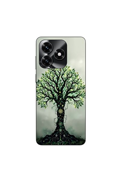 OEM Husa compatibila cu Honor X5c Plus Silicon Gel Tpu Model Mystical Tree