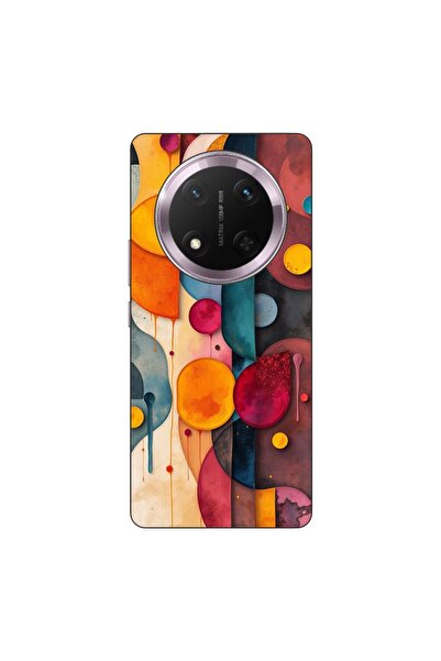 OEM Husa compatibila cu Honor Magic7 Lite Silicon Gel Tpu Model Abstract Shap...