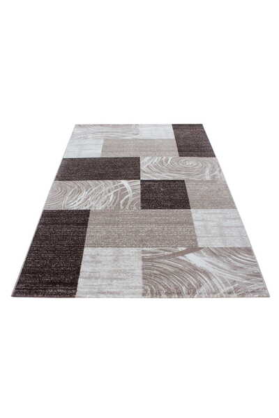AYYILDIZ Covor modern, Parma Dreptunghiuri, 120 x 170 cm, Maro, Polipropilen,...