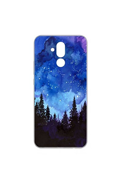 OEM Калъф, съвместим с Huawei Mate 20 Lite, силиконов гел TPU модел  "Нощна г...