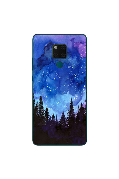 OEM Husa compatibila cu Huawei Mate 20X Silicon Gel Tpu Model Night Forest