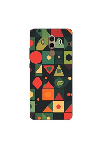 OEM Husa compatibila cu Huawei Mate 10 Pro Silicon Gel Tpu Model Retro Shapes