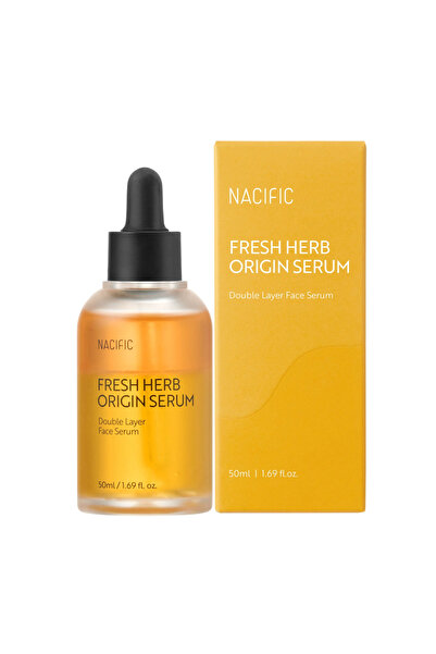 Nacific Ser facial bifazic cu vitamine si uleiuri vegetale, Fresh Herb Origin...