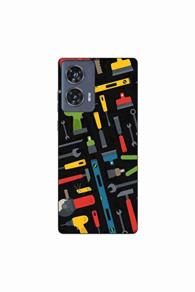 OEM Θήκη συμβατή με Motorola Edge 50 Fusion από σιλικόνη gel TPU με σχέδιο ερ...