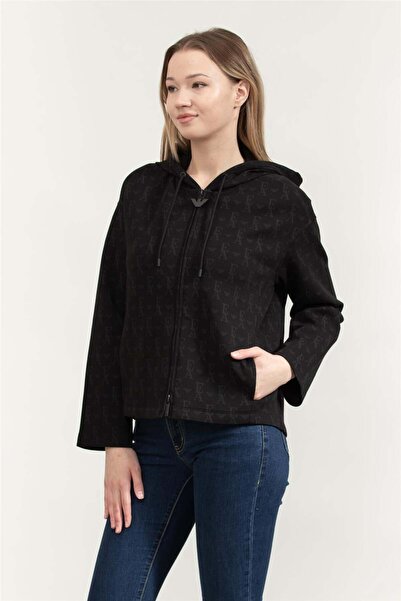 Emporio Armani Kadın Mont Siyah