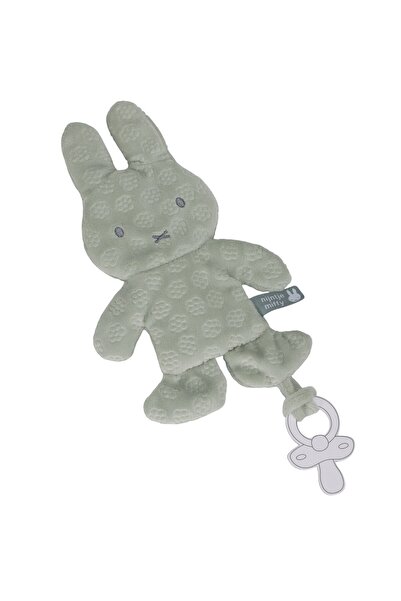 Baby Oliver Πανάκι Παρηγοριάς Πράσινο Miffy Flowers