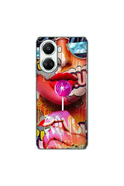 OEM Θήκη συμβατή με Huawei Nova 10 SE Σιλικόνης Gel TPU με σχέδιο Pop Art Lol...