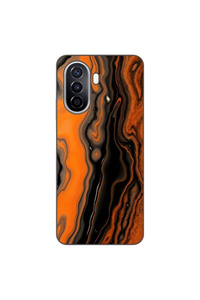 OEM Husa compatibila cu Huawei Nova Y70 Silicon Gel Tpu Model Metallic Lava F...