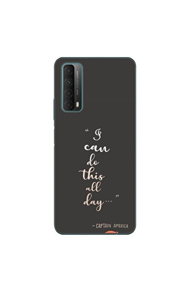 OEM Husa compatibila cu Huawei P Smart 2021 Silicon Gel Tpu Model Mesaj I Can...