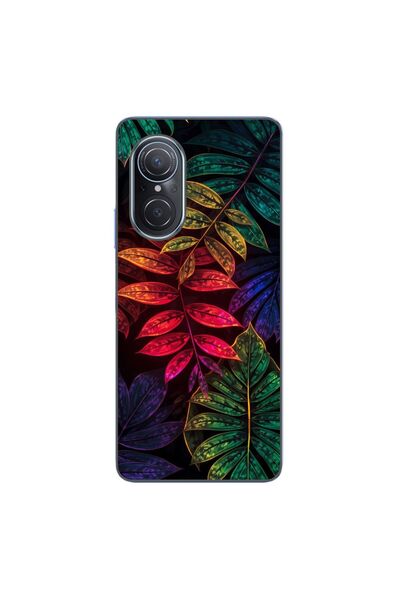 OEM Husa compatibila cu Huawei Nova 9 SE Silicon Gel Tpu Model Minmal Neon Le...