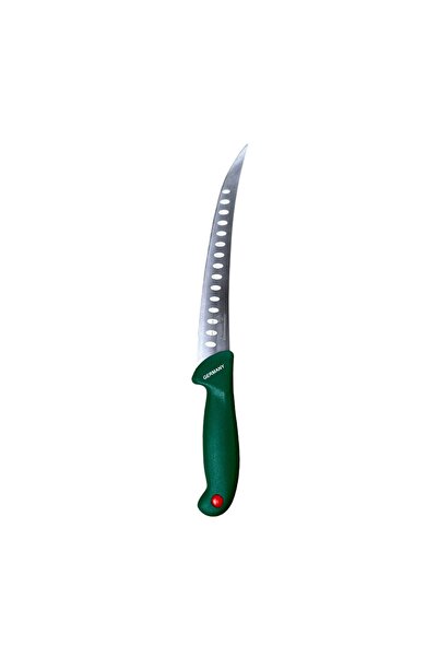 KAVI ONE Cutit de feliat cu lama rigida RINGEN K, lama cu alveole 23 cm