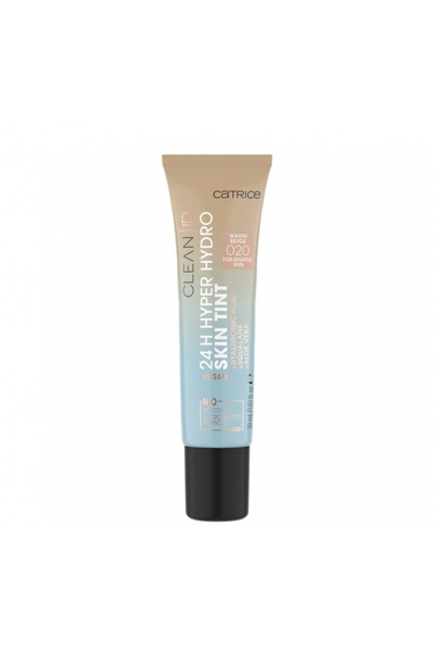 Catrice CLEAN ID 24H HYPER HYDRO SKIN TINT 020 WARM BEIGE 30ML