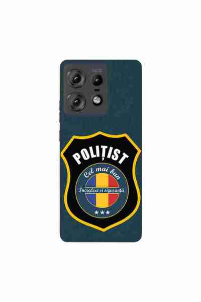OEM Θήκη συμβατή με Motorola Edge 50 Pro από σιλικόνη gel TPU με σχέδιο αστυν...