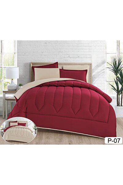Marka Nefren Plain Double Sided Soft Microfiber Bed Sheet 230X250