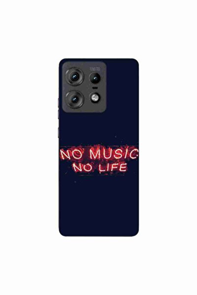 OEM Θήκη συμβατή με Motorola Edge 50 Pro Σιλικόνης Τζελ TPU Μοντέλο No Music ...
