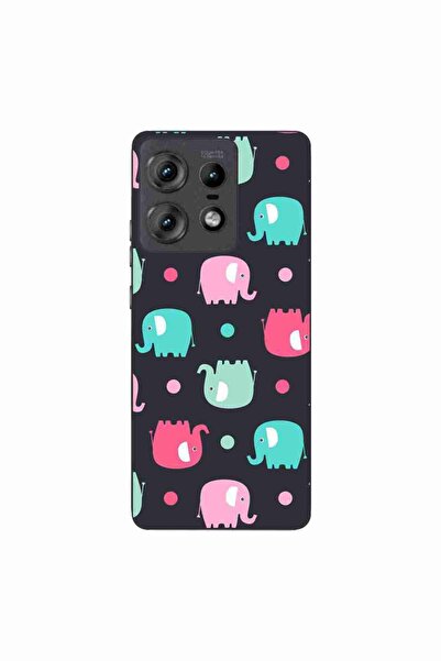 OEM Husa compatibila cu Motorola Edge 50 Pro Silicon Gel Tpu Model Pattern El...