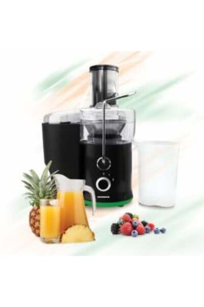 Heinner Fruit and Vegetable Juicer HSF-600BK, 600 W, 65 mm Tube, Juice and Pu...