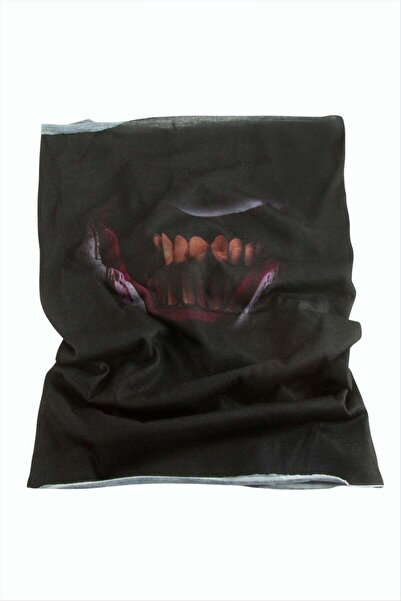 Generic Brand Monster Patterned Baff Neck Collar