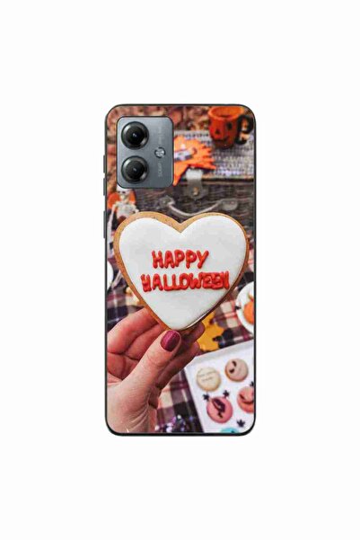 OEM Husa compatibila cu Motorola Moto G14 Silicon Gel Tpu Model Happy Hallowe...