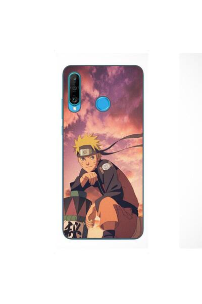 OEM Husa compatibila cu Huawei P30 Lite Silicon Gel Tpu Model Naruto Pergament